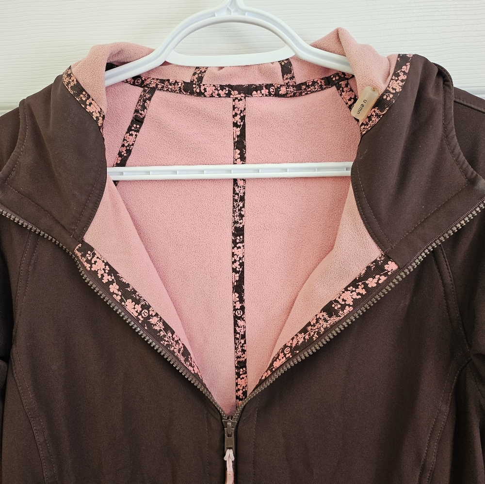 🤎🩷 Lululemon Apres Yoga Jacket 🤎🩷 - Picture 3 of 14